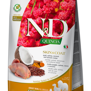 N&D Quinoa - Skin & Coat Quail (Adult Dog)