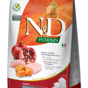 N&D Pumpkin -  Chicken, Pumpkin and Pomegranate Puppy Medium & Maxi