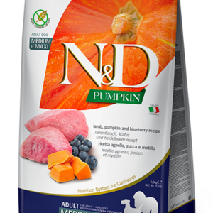 N&D Pumpkin -  Lamb & blueberry Adult Medium & Maxi