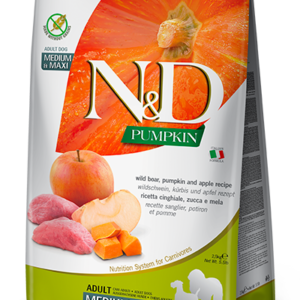 N&D Pumpkin -   Boar and Apple Adult Medium & Maxi