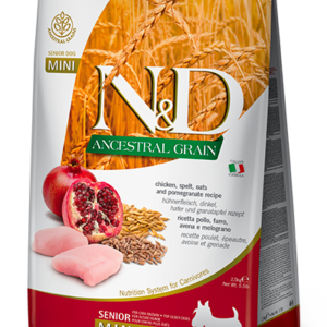 N&D Ancestral Grain -  Chicken & Pomegranate Senior mini