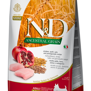 N&D Ancestral Grain -  Chicken & Pomegranate Adult mini
