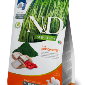 N&D Spirulina - Herring, Spirulina and Wolfberry adult medium & maxi