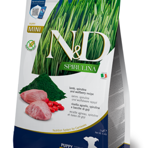 N&D Spirulina -  Lamb, Spirulina and Wolfberry puppy mini