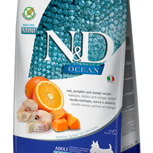 N&D Ocean -  Cod, Pumpkin & Orange Adult Mini