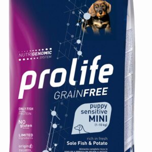 Prolife -  Grain Free Puppy Sensitive Sole Fish & Potato - Mini (Copia)