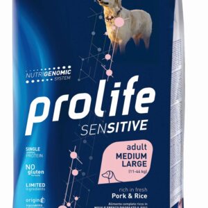 Prolife - Sensitive Adult Pork & Rice - Medium/Large (Copia)