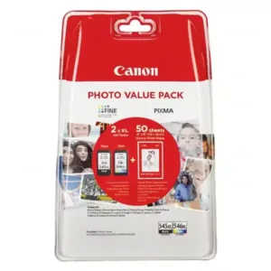 Canon PG-545XL CL-546XL Photo Value Pack (8286B006) Value Pack inclusi 50 fg.