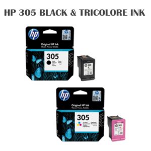 KIT 2 CARTUCCE HP 305 - 1 BK 3YM61AE+ 1 TRICOLOR 3YM60AE ORIGINALI